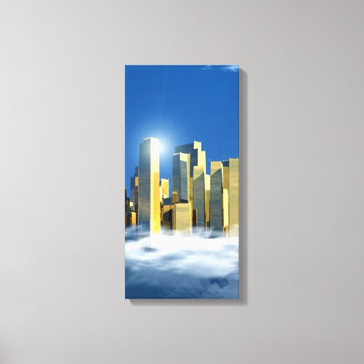 Hemelse Stad 2-3 Canvas Afdruk (Voorkant)
