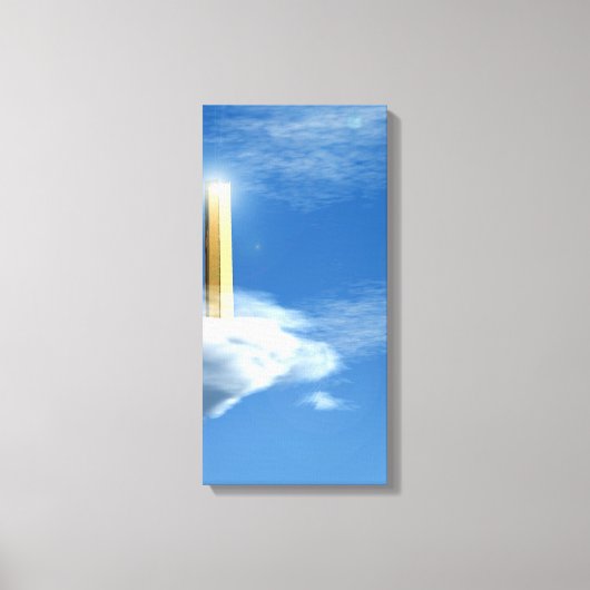 Hemelse Stad 3-3 Canvas Afdruk (Voorkant)