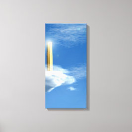 Hemelse Stad 3-3 Canvas Afdruk