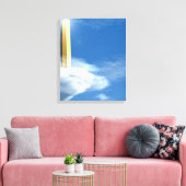 Hemelse Stad 3-3 Canvas Afdruk (Insitu (Woonkamer))