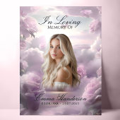 Hemelse Stairway Memorial Begrafenis welkomstbord Poster