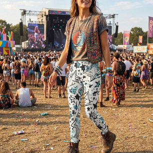 Hemelse Ster Doodle Leggings