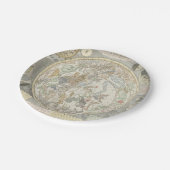 Hemelse Sterren Kaart Sterrenbeeld Sterrenbeeld St Papieren Bordje (Gekanteld)