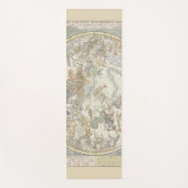 Hemelse Sterren Kaart Sterrenbeeld Sterrenbeeld St Yogamat (Voorkant)