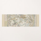 Hemelse Sterren Kaart Sterrenbeeld Sterrenbeeld St Yogamat (Voorkant (horizontaal))