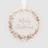 Hemelse Sterren Maan Baby 1e Eerste Kerstdag Ornament (achterkant)