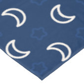 Hemelse sterren & maan tafelkleed – marineblauw (Gekanteld)