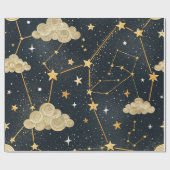 Hemelse Sterrenbeeld Patroon (2) Cadeaupapier (Vlak)