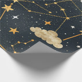 Hemelse Sterrenbeeld Patroon (2) Cadeaupapier (Hoek)