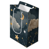 Hemelse Sterrenbeeld Sterrenpatroon (5) Medium Cadeauzakje (Voorkant Gekanteld)
