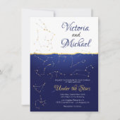 Hemelse sterrenbeelden sterrenbeeld Constellatie Kaart (Voorkant)