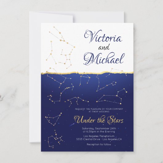 Hemelse sterrenbeelden sterrenbeeld Constellatie Kaart (Voorkant)