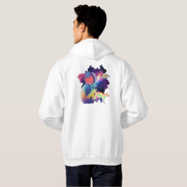 Hemelse Sterrenblazer en Regenboogfret Hoodie