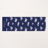 Hemelse Sterrenhemel Constellatie Yogamat (Achterkant (horizontaal))