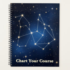 Hemelse Sterrenkaart | Zilverfolie Sterrenkaart Planner