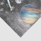 Hemelse sterrenkunde Gnoom Tissuepapier (Detail)