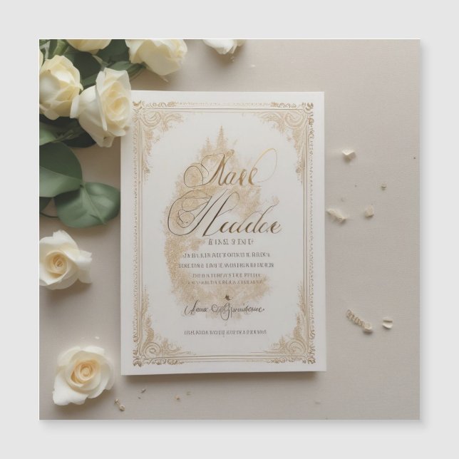 Hemelse Sterrennacht bruiloft uitnodiging (Voorkant)