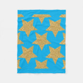 Hemelse Sterrennacht Fleece Deken (Voorkant)