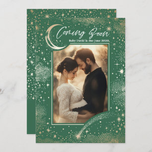 Hemelse Sterrennacht komt binnenkort Fotozwangersc Aankondiging