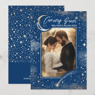 Hemelse Sterrennacht komt binnenkort Fotozwangersc Aankondiging