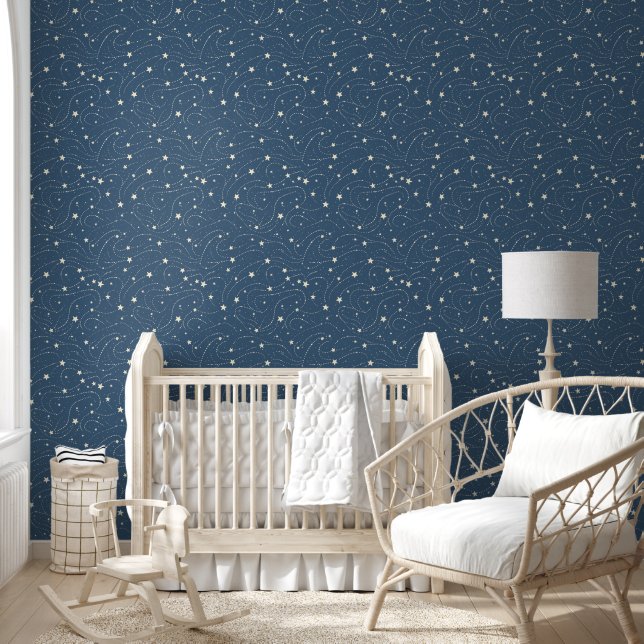 Hemelse Sterrensporen Behang (Kinderen)