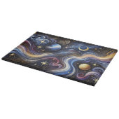 Hemelse Sterrenstelsel Snijplank Kosmische Keuken (Hoek)