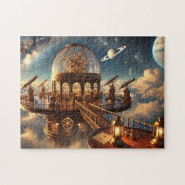 Hemelse Sterrenwacht Steampunk Sterrenkoepel Legpuzzel