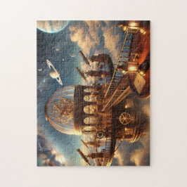 Hemelse Sterrenwacht Steampunk Sterrenkoepel Legpuzzel