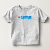 Hemelse Superman Silhouet Kinder Shirts (Voorkant)
