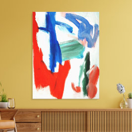 Hemelse Symfonie: Abstract luchtcanvasprint Canvas Afdruk