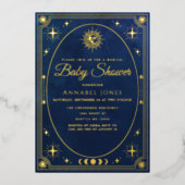 Hemelse Tarotkaart Baby Shower Uitnodiging (Voorkant)