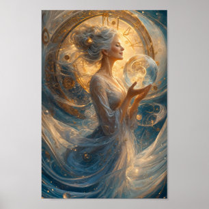 Hemelse Tijdhouder Droomkunstposter Poster