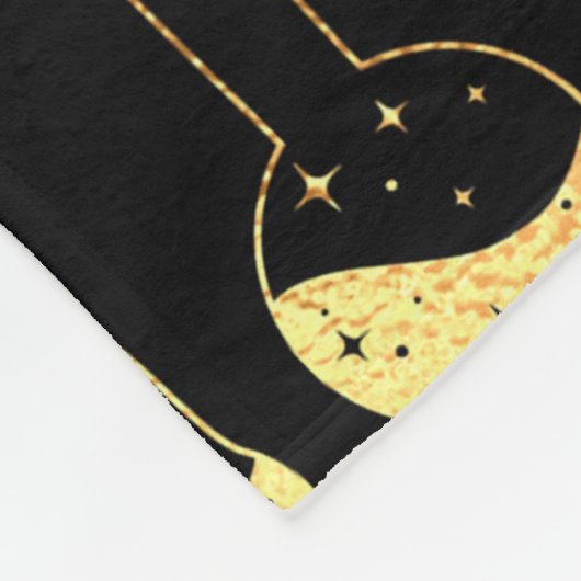 Hemelse toverdrank fleece deken (Hoek)