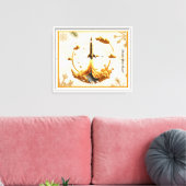 "Hemelse Traject" Canvas Afdruk (Insitu (Woonkamer))