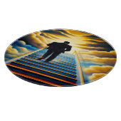 Hemelse Trappen Christelijke Kunst Snijplank (Hoek)