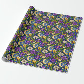 Hemelse Tuin Toast Patroon Cadeaupapier (Uitgerold)