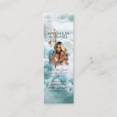 Hemelse Tuin van Rozen Memorial Bladwijzer LIA004 Mini Visitekaartje (Voorkant)