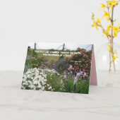 Hemelse Tuin van Vriendelijkheid Dankkaart Kaart (Gele Bloem)