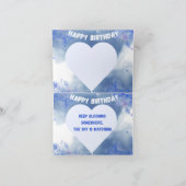 Hemelse Tuin Verjaardag Kaart (Binnen)