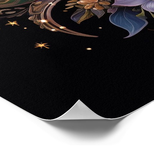 hemelse tuincassant poster (Hoek)