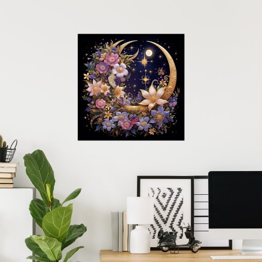 hemelse tuincassant poster (Thuiskantoor)