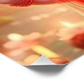 Hemelse Unie: Eeuwige Liefde van Radha-Krishna Perfect Poster (Hoek)