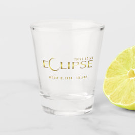 Hemelse verduistering commerciële souvenir IJsland Shot Glas