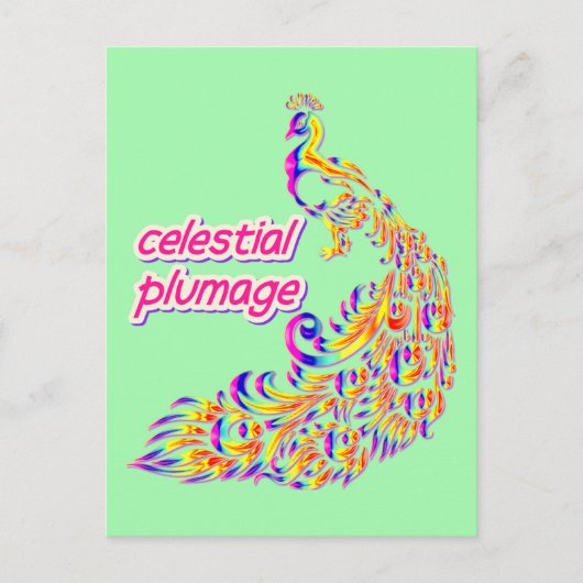 hemelse verenpracht briefkaart (Voorkant)
