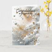 Hemelse Viering Felicitatiekaart Kaart (Gele Bloem)