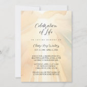 Hemelse viering van het leven - fotomemento  kaart (Voorkant)