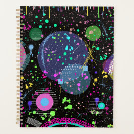 Hemelse Vieringen: Maximalistische Abstracte Kunst Planner