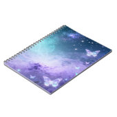 Hemelse Vlinder Spiraal Notebook Notitieboek (Linkerzijde)