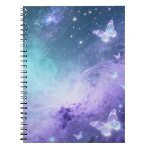 Hemelse Vlinder Spiraal Notebook Notitieboek