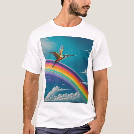 Hemelse vlucht t-shirt (Voorkant)